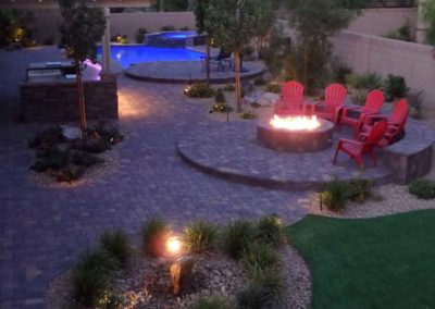 Outdoor-Living-fire-pit-pavers-BBQ-water-Feature-turf-pool-spa-vegas-1-37